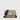 Beige Braun Buffel Weben M-Messenger with adjustable strap and embossed logo closure