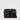 Black leather crossbody bag with dual front zip pockets, adjustable black strap and Braun Büffel logo