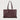 Braun Büffel Canale 57 Tawny Port tote bag front view with detachable strap