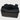 Interior view of Braun Büffel black men’s crossbody bag with zip compartment