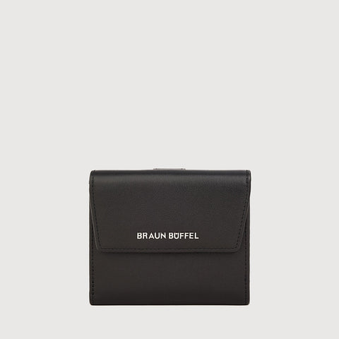 VERA BIFOLD SMALL WALLET WITH EXTERNAL COIN COMPARTMENT