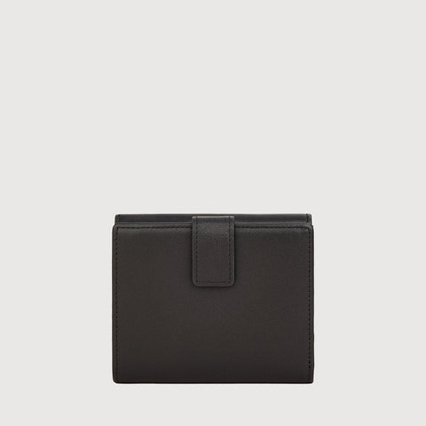 VERA BIFOLD SMALL WALLET WITH EXTERNAL COIN COMPARTMENT