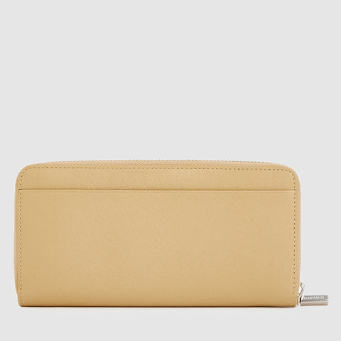 EYANA ZIP LONG WALLET (3 GUSSET)