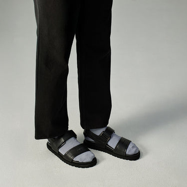 LINEN SANDALS SLINGBACK