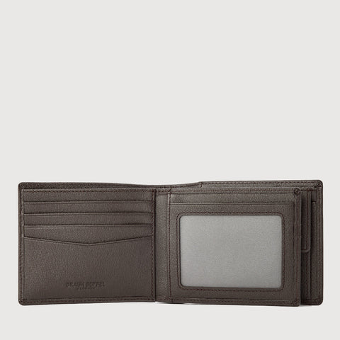 SEISMIC CENTRE FLAP WALLET WITH COIN COMPARTMENT