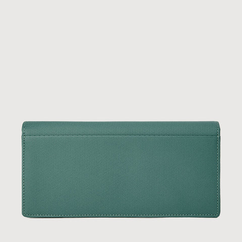 HINNA BIFOLD LONG WALLET WITH ZIP COMPARTMENT (BOX GUSSET)