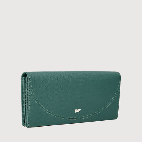 HINNA BIFOLD LONG WALLET WITH ZIP COMPARTMENT (BOX GUSSET)