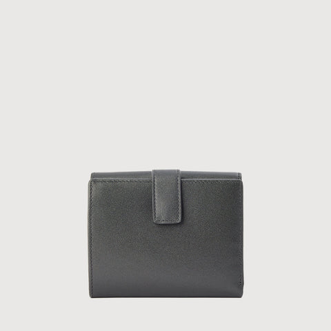 X BIFOLD SMALL WALLET WITH EXTERNAL COIN COMPARTMENT