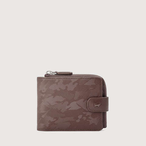 JACOB WALLET WITH EXTERNAL COIN COMPARTMENT