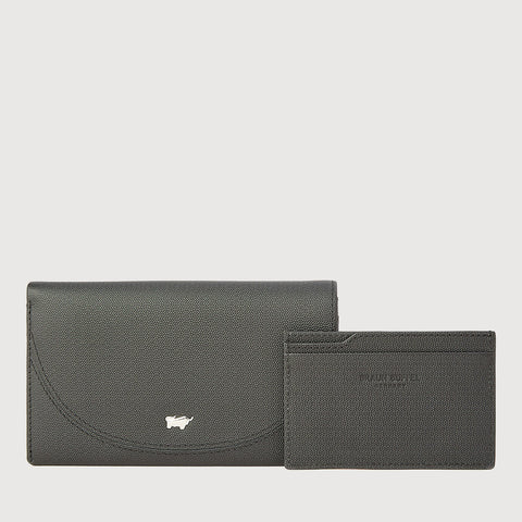 HINNA BIFOLD 3/4 WALLET (BOX GUSSET)