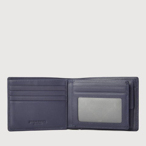 LUCIO CENTRE FLAP WALLET WITH COIN COMPARTMENT