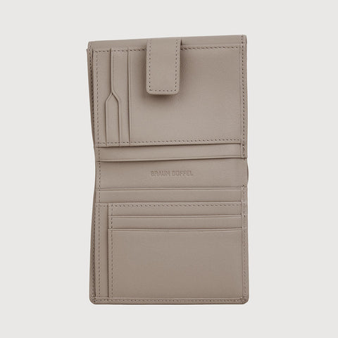 VERA BIFOLD SMALL WALLET WITH EXTERNAL COIN COMPARTMENT