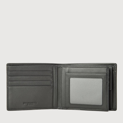 DEPP CENTRE FLAP WALLET WITH COIN COMPARTMENT (GERMAN SIZE)