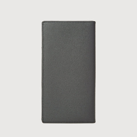 BERGEN BIFOLD LONG WALLET WITH ZIP COMPARTMENT (BOX GUSSET)