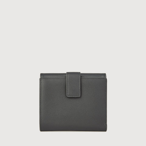 CEDORE BIFOLD SMALL WALLET WITH EXTERNAL COIN COMPARTMENT