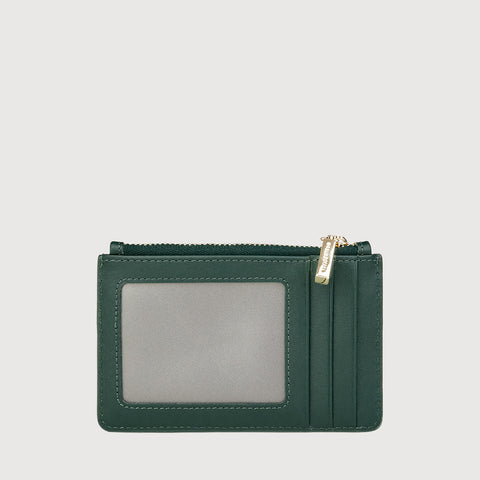 VILLE CARD HOLDER WITH EXTERNAL COIN COMPARTMENT