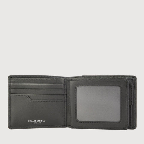 CRAIG CENTRE FLAP WALLET WITH COIN COMPARTMENT