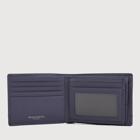 WARE CENTRE FLAP WALLET WITH COIN COMPARTMENT