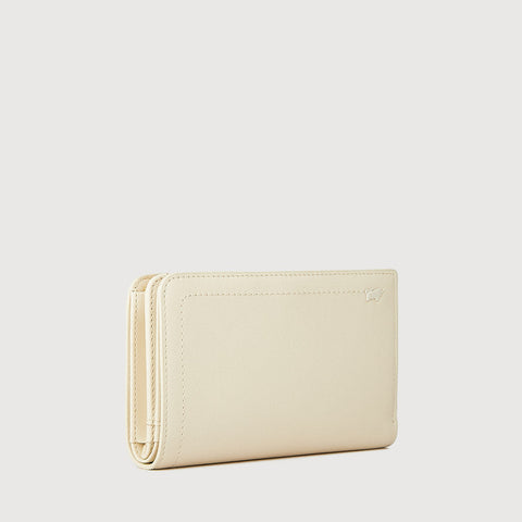 NANA BIFOLD 3/4 WALLET WITH EXTERNAL COIN COMPARTMENT