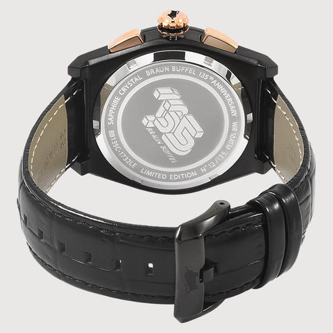 LEGACY-135 OBSIDIAN BLACK MEN’S WATCH