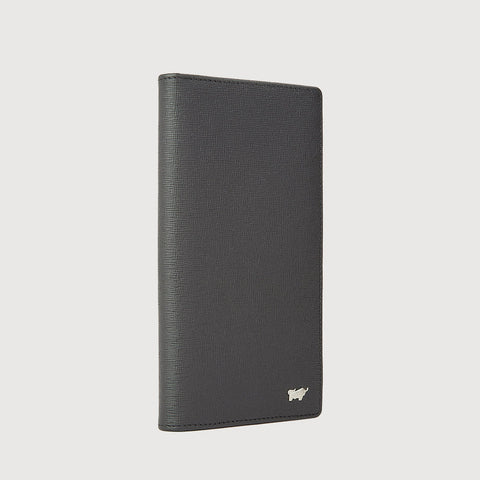 BERGEN BIFOLD LONG WALLET WITH ZIP COMPARTMENT (BOX GUSSET)