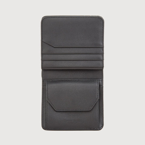 ARIA BIFOLD CENTRE FLAP SMALL WALLET WITH COIN COMPARTMENT