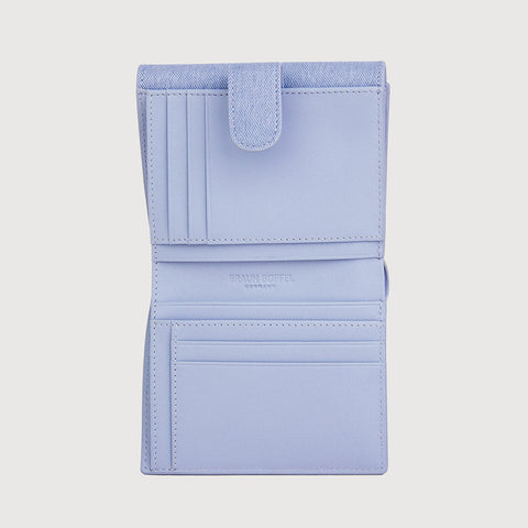 YARA BIFOLD SMALL WALLET WITH EXTERNAL COIN COMPARTMENT