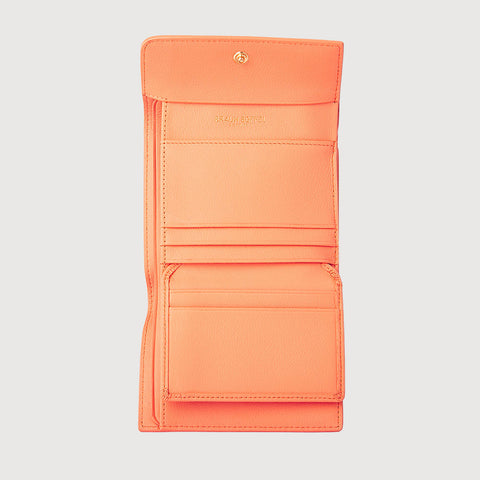 NANA TRIFOLD SMALL WALLET WITH EXTERNAL COIN COMPARTMENT