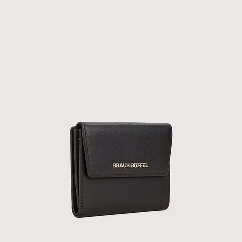 VERA BIFOLD SMALL WALLET WITH EXTERNAL COIN COMPARTMENT