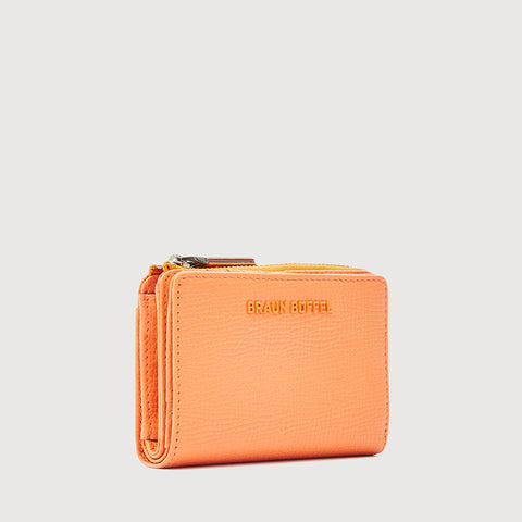 NINA CARD HOLDER WITH EXTERNAL COIN COMPARTMENT