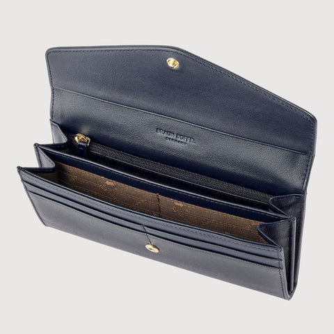 SUPERSTAR BIFOLD LONG WALLET (2 V GUSSET)