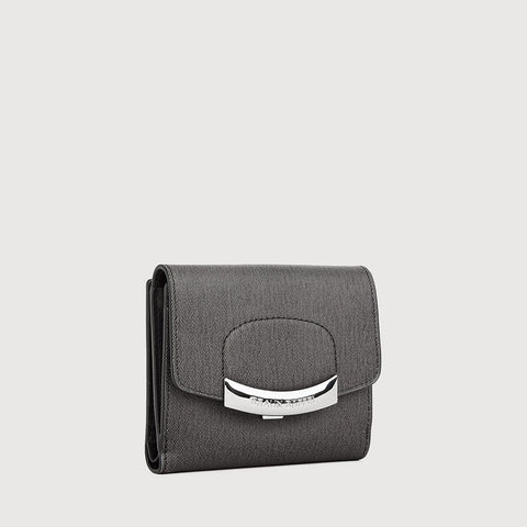 YARA BIFOLD SMALL WALLET WITH EXTERNAL COIN COMPARTMENT