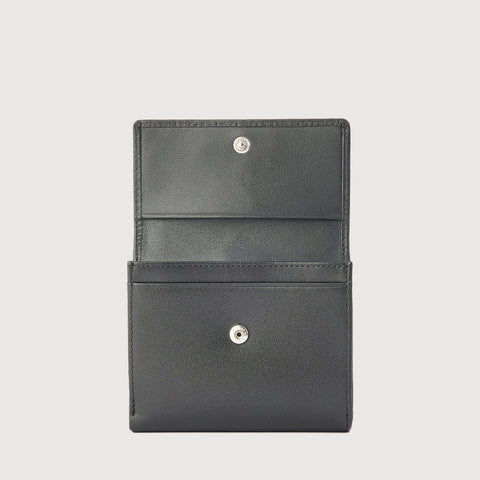 X BIFOLD SMALL WALLET WITH EXTERNAL COIN COMPARTMENT