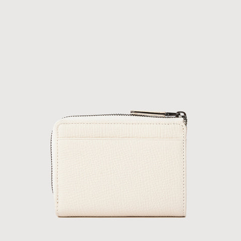 NINA CARD HOLDER WITH EXTERNAL COIN COMPARTMENT