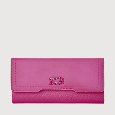 SUPERSTAR BI-FOLD LONG WALLET (2 V GUSSET)