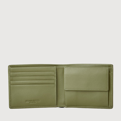 DEPP WALLET WITH COIN COMPARTMENT