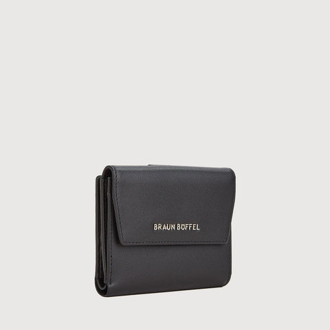 X BIFOLD SMALL WALLET WITH EXTERNAL COIN COMPARTMENT