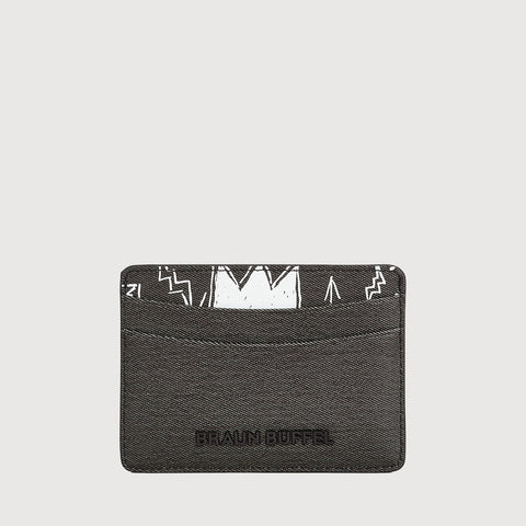 BASQUIAT FLAT CARD HOLDER