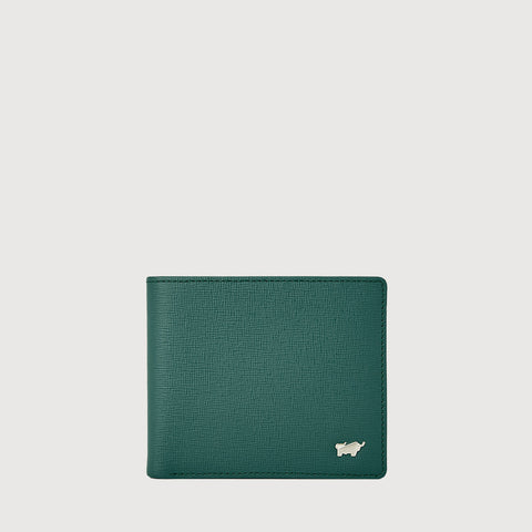 BERGEN CENTRE FLAP WALLET WITH COIN COMPARTMENT