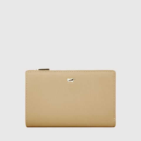 VILLE BIFOLD 3/4 WALLET (BOX GUSSET)