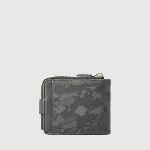 JACOB WALLET WITH EXTERNAL COIN COMPARTMENT