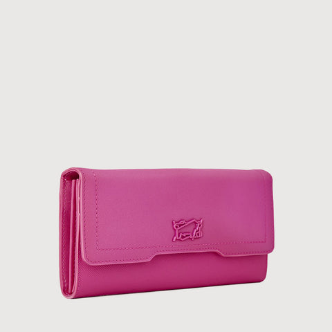 SUPERSTAR BI-FOLD LONG WALLET (2 V GUSSET)