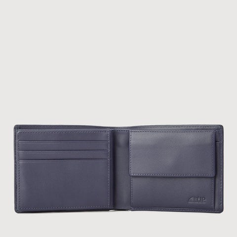 LUCIO CENTRE FLAP WALLET WITH COIN COMPARTMENT