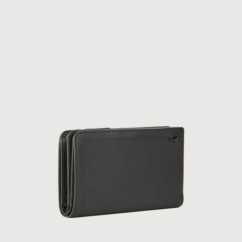 NANA BIFOLD 3/4 WALLET WITH EXTERNAL COIN COMPARTMENT