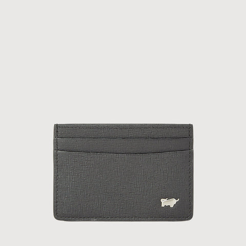 BERGEN FLAT CARD HOLDER WITH COIN COMPARTMENT