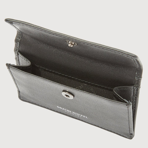 OMBRE COIN HOLDER WITH EXTERNAL CARD SLOTS