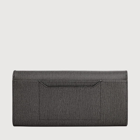 YARA BIFOLD LONG WALLET ( 2 V GUSSET)