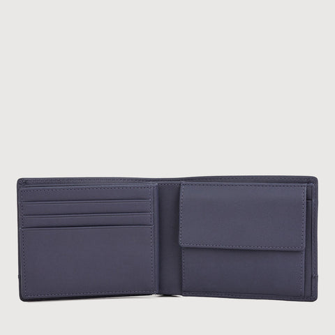 WARE CENTRE FLAP WALLET WITH COIN COMPARTMENT