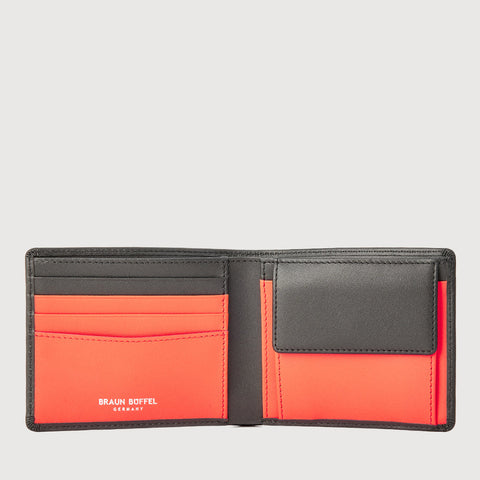 PINE WALLET WITH COIN COMPARTMENT