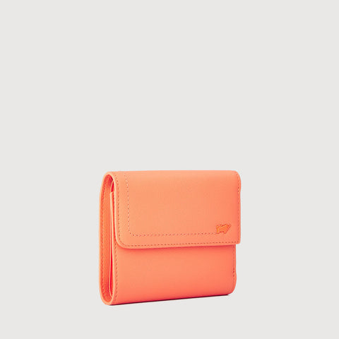 NANA TRIFOLD SMALL WALLET WITH EXTERNAL COIN COMPARTMENT